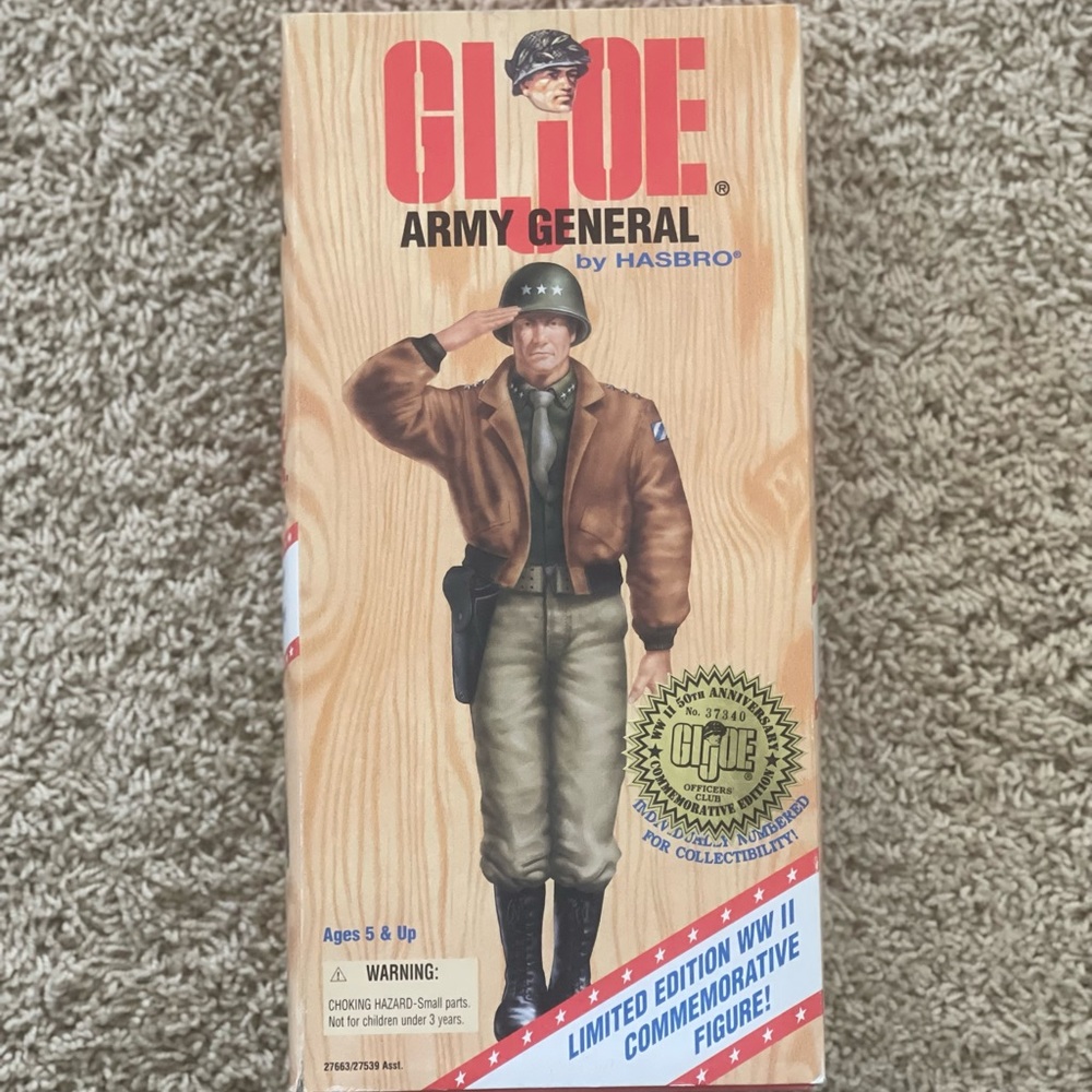 GI Joe figure action HASBRO boxed unopened item made in 1996 collection